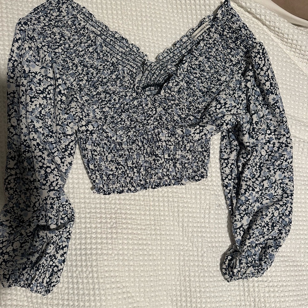 Floral long sleeve - abercrombie